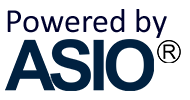 Powered by Asio (registered trademark) -logo