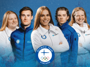 Kuvassa Rosa Pohjolainen, Elian Lehto, Jasmi Joensuu, Elias Syrjä, Anni Kärävä